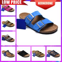Designer Slippers slides sandals Summer Flats Sexy real leather platform Shoes Ladies Beach Slides 2 Straps Adjusted Gold Buckles luxury high quality 2024 eur 36-45