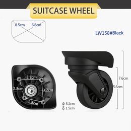 Luggage Wheel Accessories Replacement Universal Wheel Boarding Case Pulley Silent Wear-resistant Reinforced Case Casters