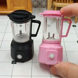 Kids Minifood Kitchen DollHouse Real Work Miniature Power-driven Delicate Juicer Doll Kitchen Pastry Tool Miniature Items
