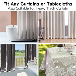 Magnetic Shower Curtains Weights Magnetic Curtains Clips Prevent Light Leaking 40*40*30mm Rustproof Shower Curtains Liner