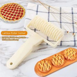 Baking Tools 1 Pc Plastic Pull Net Wheel Knife Pizza Pastry Lattice Roller Cutter For Dough Cookie Pie Craft Kitchen Accessories