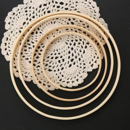 10/20pcs 10/15/18/20cm Wooden Bamboo Floral Hoop Set Macrame Craft Hoop Rings Wall Hanging Crafts for DIY Wedding Wreath Decor