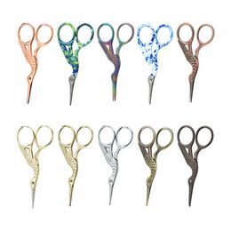 Crane Mouth Scissors Retro Cross Stitch Antique Vintage Cute Small Sewing Scissor Fishing Thread Cutting DIY Fabric Shears