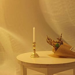 1:12 Scale Dollhouse Candle Holder Miniature Candlestick Doll Accessories Playing House Scene Model Photo Props Kidds Toy Gift