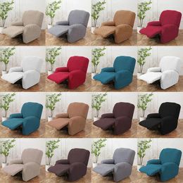 Chair Covers 1 Seater Jacquard Recliner Cover Slipcover Elastic Protector Armchair Case Sofa Anti-Dust Non-Slip