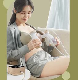 UU27 Breastpumps Electric Breast Milk Extractor Wireless Electric Breast Milk Pump Breast Pump Electric Breast Milk Extractor Baby Breast Pump 240413