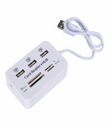 Micro USB Hub Combo 20 3 Ports Card Reader High Speed Multi USB Splitter Hub USB Combo All In One for PC Computer Ac7635196