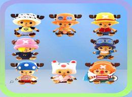 30cm Anime One Piece Chopper Cosplay Sabo Sanji Soft Plush Toys Party Decorations Cartoon Stuffed Dolls Xmas Gift for Kids2727057