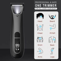 Trimmers Electric Groyne Trimmer Shaver for Men Body Pubic Hair Trimmer Groomer Clippers Male Hair Cutting Machine Beard Rasor