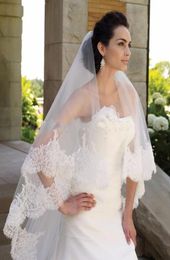 New 2017 Real Images High Quality 3Meter One Layer Elegant Luxury Long Wedding Veil Bridal Veils Sequins Lace Veil Without Comb3751541