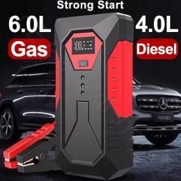 New 12V Automotive Battery Charger 18800mAh Portable Power Bank Car Battery Starter Auto Booster Emergency Tyre Air Pump Car