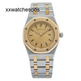 Top App Factory AP Automatic Watch AudemPigues Royal Oak Offshore N857 18k Gold Quartz Watch 30mm
