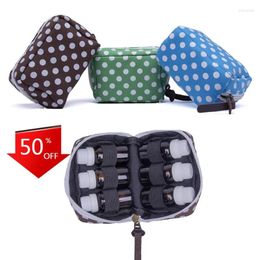 Storage Bags 6 Slots Essential Oil Case For DoTERRA 10ML 15ML Bag Travel Carrying Hanging Organiser Bottles Holder