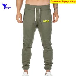 Pants 2020 Autumn Quick Dry Cotton Running Sweatpants Men Gym Fitness Workout Sportswear Trousers Joggers Training Track Pants Custom