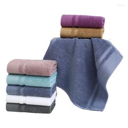 Towel 10pcs/lot 35 35CM 55g Soft Cotton Square Handkerchief Face Hand Small Towels For Adult Kids 7 Colours Customer Logo