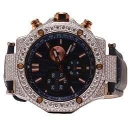Luxury Looking Fully Watch Iced Out For Men woman Top craftsmanship Unique And Expensive Mosang diamond Watchs For Hip Hop Industrial luxurious 89252