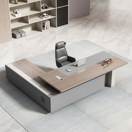 Workbench Drawers Office Desk Writing Modern Meeting Storage Office Desk Vanity Standing Table Ordinateur Luxury Furniture
