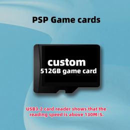PSP TF Game Card For Retroid Pocket 3 Plus Flip RP3+ Language USA Europe Japan France Germany Italy Korea Spain China Custom