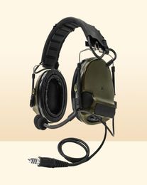 Headphones Earphones TAC-SKY COMTAC Detachable Headband Silicone Earmuffs Noise Reduction Tactical Headphones COMTAC III 2211016367083