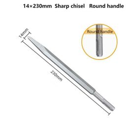 1PC 230mm Chisel Set SDS Plus Shank Electric Hammer Drill Bit Point/Groove/Flat Chisel Masonry Tool for Concrete Brick Wall Rock