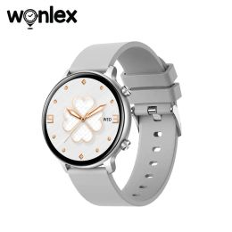 Watches Wonlex DW22 Lady Smart Watch Men Sports Waterproof Bracelet Adults Bluetooth Blood Heart Rate Body Temperature Detect Monitoring