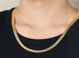 2020 Stainless Steel Hip Hop Boyfriend Gift Men s Whole Man Gold Chain Figaro Embossed Necklaces Male Chocker Wholeale Emboed 4370868