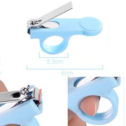 Baby Nail Cutters Shower Gifts Set 4 Colour Kids Nail Clippers Safety Infant Finger Toe Trimmer Scissors Children Healthcare Tool