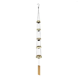 Decorative Figurines Temple Bell Durable Living Room Hanging Ornament Feng Shui Balcony Wind Chime Entrance Gift Outdoor Yard Home