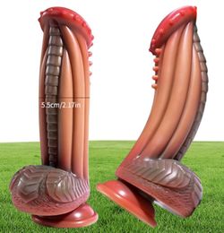 SpecialShaped Stimulator Dildo Cock Silicone Simulation Huge Penis Adults Products Sex Toys2052267