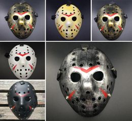 Horror Cosplay Costume Friday the 13th Part 7 Jason Voorhees 1 Piece Costume Latex Hockey Mask Vorhees4857614