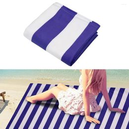 Towel Striped Extra Large Microfibre Lightweight Beach Quick Dry Travel