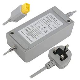Supplys Ruitroliker Power Adapter Charger UK Plug Power Adapter Cable for Wii U Console System