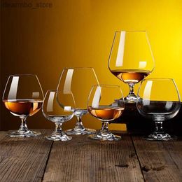 Wine Glasses Conac y lass Transparent Bi Capacity oblet Red Wine lass Scented Cup Whisky Liquor Vodka Bar Restaurant Drinkin Vesse L49