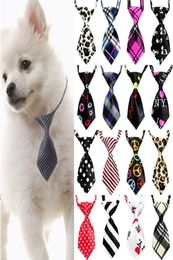 25 50 100 pcslot Mix Colours Whole Dog Bows Pet Grooming Supplies Adjustable Puppy Dog Cat Bow Tie Pets Accessories For Dogs 25161955