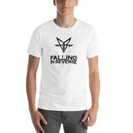 New Falling In Reverse Rock logo T-Shirt sweat shirt cute clothes T-shirt short Men's t-shirts