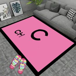 New Classic Alphabet Carpet Luxury Designer Carpets Living Room Tea Hall Table Floor Mat Square Floor Mats Well Prepared for Simplicity CAD2404121
