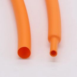 1Meter Orange Dia 1 2 3 4 5 6 7 8 9 10 12 14 16 20 25 30 40 50 Mm Heat Shrink Tube 2:1 Polyolefin Thermal Cable Sleeve Insulated