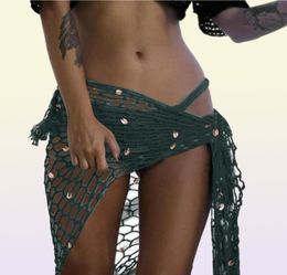 Women039s Swimwear Women Cotton Beachwear Bikini Beach Club Sexy Lace Cover Up Skirt Bathing Suit9205810