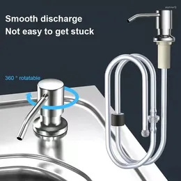 Liquid Soap Dispenser Convenient Press Extension Tube Save Time Retractable Hose Durable Efficient Kitchen Supplies Flexible For Dish Trend