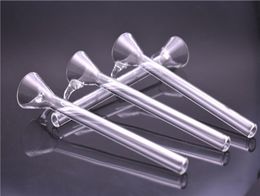 Glass male slides and female stem slide funnel style simple downstem for water glass bong glass pipes 2033468