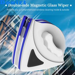 2023 New 3-8mm Magnetic Glass Window Cleaning Tool Automatic Water Discharge Double-layer Wiper Household Special Window Cleaner