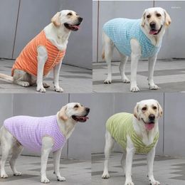 Dog Apparel 2024 Winter Big Velvet Coat Clothing Labrador Dogs Warm Vest Outdoor Clothes