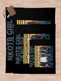 NKOTB Girl I'm NOT Old I'm Vintage Music Gift For Fans, For Men and Women Throw Blanket Fluffy Soft Blankets Moving Blanket