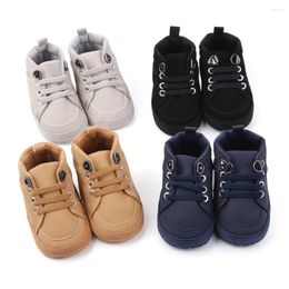 First Walkers Baby Spring And Autumn Casual Prewalking Shoes High Quality For 0-9-18 Months Boys Step 2024 Fashion