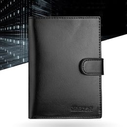 Large Capacity Travel Accessories PU Leather Passport Holder Women Mony Bag Passport Protective Cover Men Purse Wallets