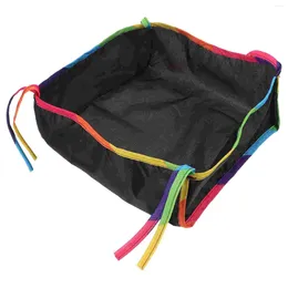 Stroller Parts Raincoat Baby Car Cup Holder Storage Basket Oxford Cloth Bottom Organizer Diaper