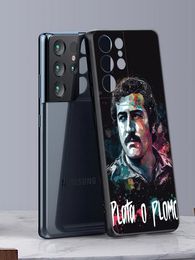 Narcos TV Series Pablo Escobar Phone Case For Samsung Galaxy S23 S22 S21 S20 Ultra Plus 5G Fe S10 S9 S8 Plus S10E LITE 4G Cover