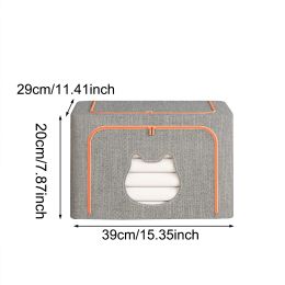 1pc- Clothes Quilt Dust Bag Moving Storage Packing with Portablestorage Bag Foldable Moistureproof Large Capacity Storage Box