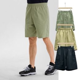 Northern Mens Womens Shorts Cargo Pants Large multi-Pockets Casual Trousers T Couples Outdoor Quarter Pants Faces Sports Sweatpants Black Army Green Beach Short