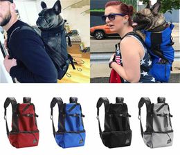 Breathable Dog Bag Large Pet Backpack Carrying Pet Cat Dog Backpack Bag Puppy Outdoor Hiking Carrier Mochila Perro 50JULY173169180